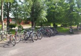 В Череповце рядом с КПП "Северстали" увеличили количество парковочных мест для велосипедистов