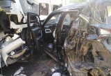 Водитель легковушки пострадал в столкновении четырех автомобилей на трассе "Вологда-Медвежьегорск"