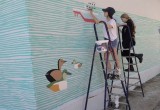 Череповецкие студенты разрисовали еще две трансформаторные будки в разных районах города