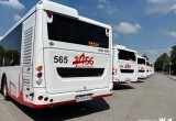 В Череповце появилось восемь новых автобусов с электронными маршрутоуказателями