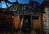 В Череповецком районе накануне вечером сгорела баня
