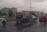 В Заягорбском районе Череповца столкнулись две легковушки: есть пострадавшие