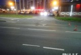 Мотоциклист столкнулся с "Ниссаном" на проспекте Победы: появились подробности инцидента