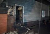Дачный дом и баня вспыхнули сегодня ночью в Северном районе Череповца