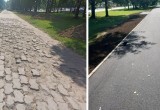 В Череповце подвели промежуточные итоги ремонта городских тротуаров
