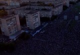 Тысячи череповчан пришли на торжественный концерт по случаю открытия нового моста в Череповце