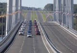 В Череповце состоялся автопробег в честь открытия моста