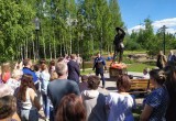 В Череповце появился памятник коксохиммонтажнику