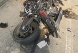 КамАЗ сбил мотоциклиста на федеральной трассе под Череповцом