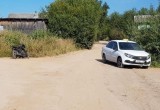 В Вологодской области подросток на мопеде врезался в "Ладу": пострадал ребенок