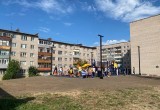 Еще пять детских площадок открыли в двух районах Череповца
