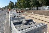 В Череповце продолжается строительство набережной у Соборной горки