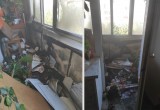 20 человек выбежали на улицу после пожара в одной из многоэтажек Заречья