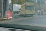 В Череповце сегодня утром случился трамвайный коллапс