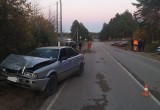 Беспечный водитель "Ауди" врезался в "Шевроле" на одной из вологодских трасс: есть пострадавший
