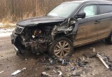 В Белозерске иномарка врезалась в "Волгу", пострадали пять человек