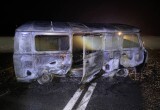 Два автомобиля полностью сгорели после аварии в Вологодском районе, есть пострадавший