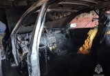 Житель Шексны неумышленно сжег свой автомобиль