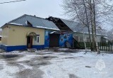 В Вологодской области сгорел пункт выдачи товаров популярного интернет-магазина