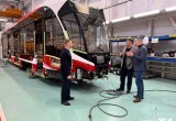 Новые трамваи для Череповца собирают на заводе в Твери
