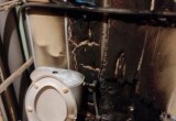В Заягорбском районе Череповца пожилой курильщик поджег ванную комнату