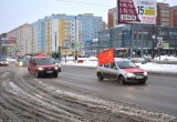 Череповецкие коммунисты провели автопробег в честь столетия СССР 