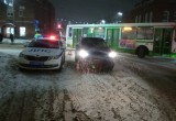 Иномарка сбила школьницу на пешеходном переходе в центре Череповца