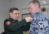 В Вологодской области наградили медалями отличившихся в ходе СВО бойцов Росгвардии