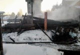 В Вологодской области на территории монастыря дотла сгорела часовня