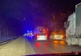 Появились подробности жуткой аварии в Череповецком районе с участием легковушки и грузовика
