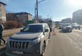 В Череповце внедорожник врезался в пассажирский автобус: пострадали двое пассажиров