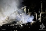 Мужчина получил ожоги во время пожара в деревянном доме под Череповцом