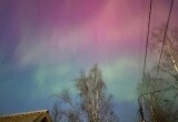 Жители Вологодской области накануне вечером могли увидеть северное сияние