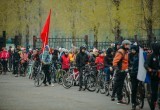 Десятки череповчан приняли участие в традиционном велопараде в честь Дня Победы