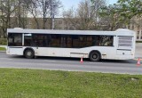 В Череповце на проспекте Строителей водитель 27-го автобуса сбил велосипедиста