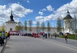 Больше 500 любителей бега вышли на старт Кирилловского полумарафона 