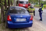 В Череповце пьяный водитель "Шевроле" врезался в столб на улице Мира