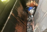 Шестеро взрослых и один ребенок выбежали на улицу после пожара на балконе в Заягорбском районе Череповца