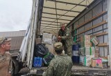 Череповецкие бойцы в зоне СВО получили оборудование, гумпомощь и подарки ко Дню металлурга