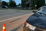 В Вологодской области юный водитель легковушки покалечил пешехода