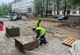 Больше 20 дворов отремонтировали в Череповце по программе "Комфортная городская среда"