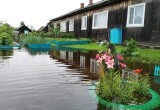 На северо-западе Вологодской области из-за обильных дождей затопило дороги, улицы и приусадебные участки