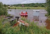 На северо-западе Вологодской области из-за обильных дождей затопило дороги, улицы и приусадебные участки