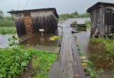 В Вытегорском районе из-за разливов рек подтоплены уже несколько деревень