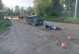 В Вологодской области питбайк врезался в "Жигули": пострадали двое подростков