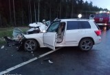 Беспечный водитель автофургона устроил жесткую аварию на трассе А-114 в Вологодской области