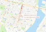 В Череповце сегодня ночью перекрыли заключительный участок Советского проспекта