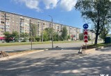 В Череповце открыли для проезда дополнительный съезд с дублера проспекта Победы