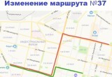 В Череповце из-за перекрытия улицы Сталеваров восемь автобусов поедут по измененным маршрутам