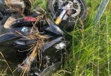 На федеральной трассе А-114 под Череповцом невнимательная автоледи сбила мотоциклиста